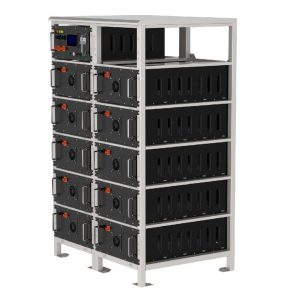 20.48 KW Acumulator Litiu LiFePo4 HV+BMS calculator inclus pentru panouri fotovoltaice+CABLU SILICON — 2