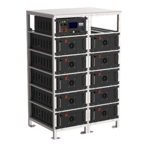 20.48 KW Acumulator Litiu LiFePo4 HV+BMS calculator inclus pentru panouri fotovoltaice+CABLU SILICON — 1