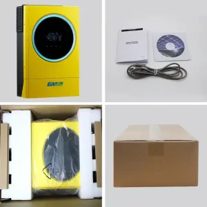 5.6 kw Invertor Hibrid Easun 120A MPPT 48 V Ieșire monofazat WiFi inclus — 5