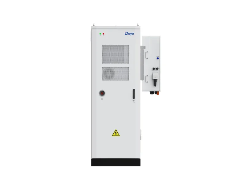 Sistem Stocare Deye GE-F60 HV 61.44 kWh IP55 – imagine oficială Deye fără watermark de distribuitor
