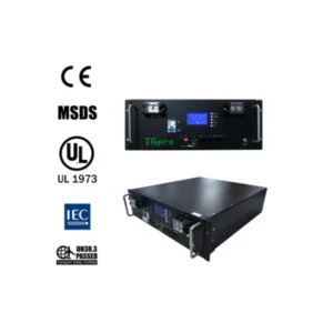 Baterie LV de 5,12 kWh cu BMS computerizat, ecran și 2 protecții de joasa tensiune — 5