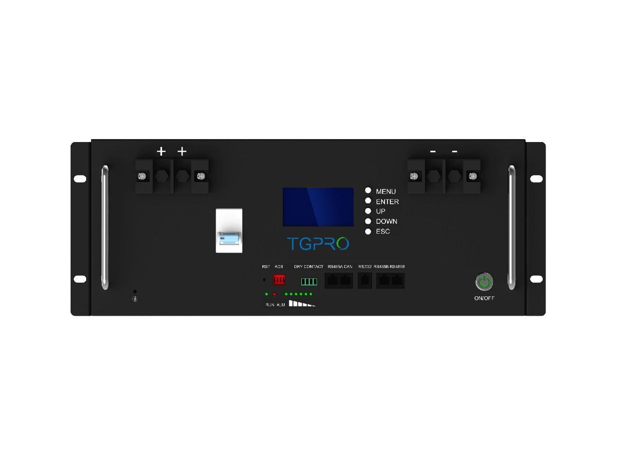 Baterie LV de 5,12 kWh cu BMS computerizat, ecran și 2 protecții de joasa tensiune