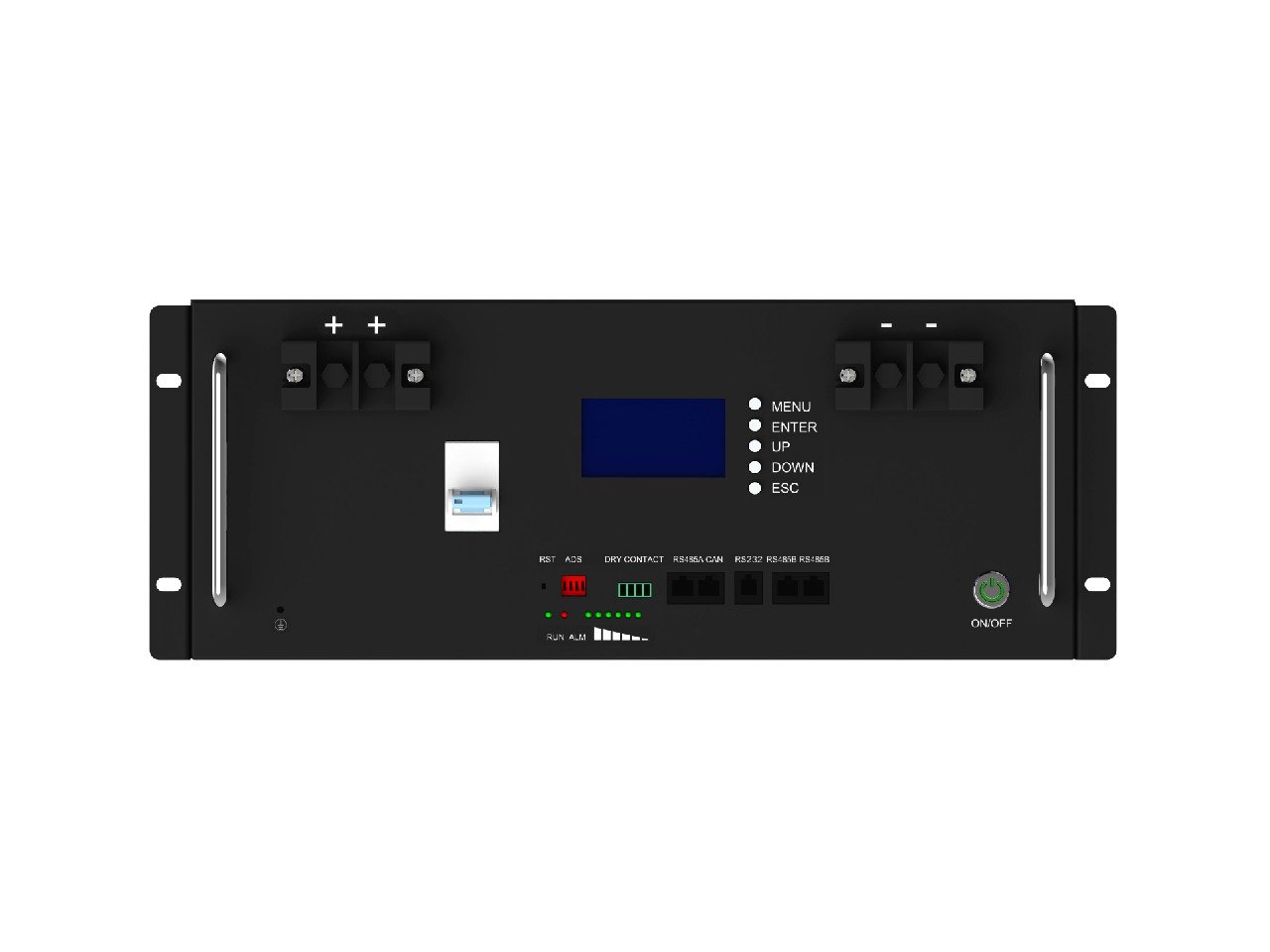 Baterie LV 10,24 kWh/ 51.2v/ 200 AH/ Computer BMS inclus cu ecran și două protecții la tensiune joasă