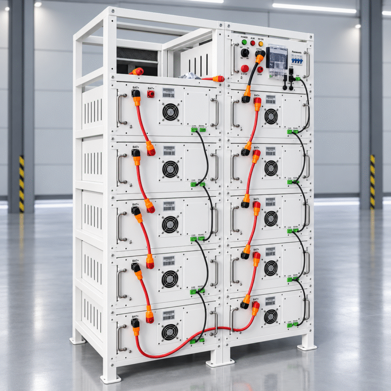 Набор аккумуляторов Deye LiFePO4 High Voltage 71,5 кВт·ч с BMS без монтажной рамы